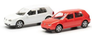 HER013956 - VOLKSWAGEN Golf IV blanche et rouge en kit - 2 pièces