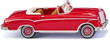 WIK014301 - MERCEDES 220 S Cabrio - rouge rubis