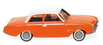 WIK020001 - FORD 17M Orange avec toit blanc