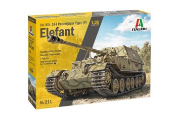 ITA0211 - Char Sd.Kfz. 184 Pz. Jager Elefant à assembler et à peindre
