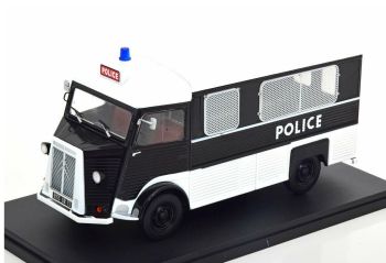 G111V022 - CITROEN TYPE H Police 1960 noir et blanc