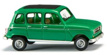 WIK022446 - RENAULT R4 avec toit pliant  verte