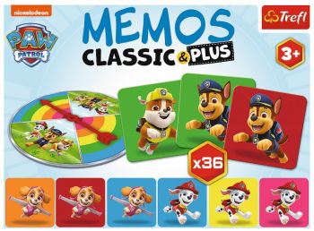 TRF02269 - Memos Classic et plus PAT PATROUILLE  | dés 3 ans