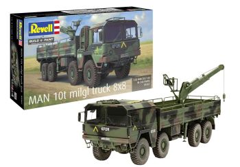 REV03367 - Camion MAN 10T Milgl 8x8 à assembler et à peindre