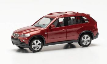 HER033695-006 - BMW X5 rouge vermillon métalissé