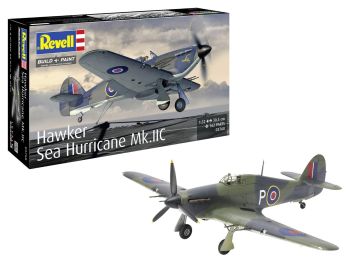 REV03768 - Avion militaire HAWKER Sea Hurricane Mk.IIC à assembler et à peindre