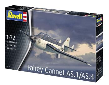 REV03775 - Avion de combat FAIREY Gannet AS.1/AS.4 à assembler et à peindre