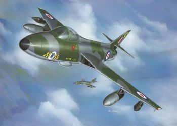 REV03833 - Avion Hawker Hunter FGA.9 à assembler et à peindre