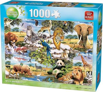 KING05481 - Puzzle 1000 pièces  Les merveilles de la nature