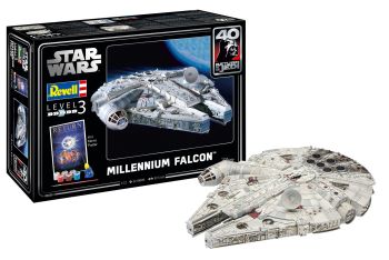 REV05659 - Coffret Cadeau Millennium Falcon Star Wars à assembler et à peindre