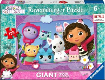 RAV057283 - Puzzle Géant 125 Pièces GABBY's et la maison magique