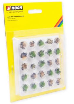 NOC06921 - 25 Touffes d'herbe 6mm - Pierreuse