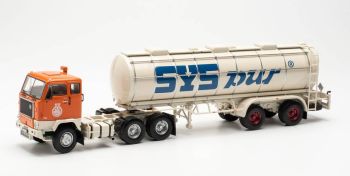 HER071642 - VOLVO F88 6x4 avec remorque citerne 2 essieux DEUTRANS