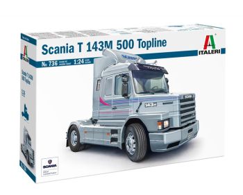 ITA0736 - SCANIA T143M 500 Topline 4x2 à assembler et à peindre