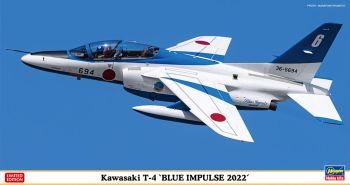 HAW07513 - Avion KAWASAKI T-4 - Blue Impulse 2022 à assembler et à peindre