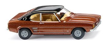 WIK082108 - FORD Capri I marron avec toit noir