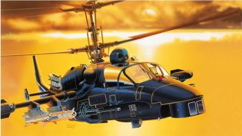 ITA0005 - Hélicoptère Kamov KA-52 Alligator à assembler et à peindre