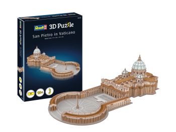 REV00208 - Puzzle 3D 68 Pièces Saint Pierre au VATICAN