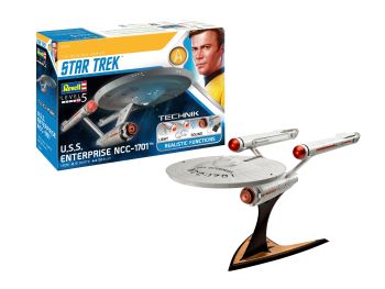 REV00454 - USS Entreprise NCC-1701 STAR TREK à assembler et à peindre