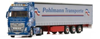 WSI01-2002 - VOLVO FH4 GL 4x2 avec remorque bâchée 3 essieux POHLMANN TRANSPORTE
