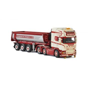WSI01-2401 - SCANIA R Streamline avec benne 3 essieux SPRINGMANN