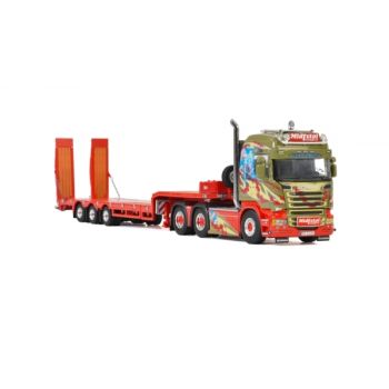 WSI01-2563 - SCANIA R13 6x4 avec porte engins 3 essieux MIDSTOL