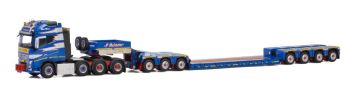 WSI01-2619 - VOLVO FH4 Globetrotter XL 8x4 avec porte engins 3+4 Essieux P.ADAMS