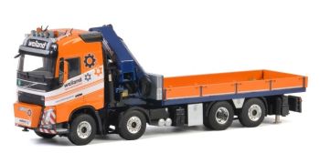 WSI01-2747 - VOLVO FH4 Gl. 8X2 porteur avec grue PALFINGER PK 92002 SH WEILAND