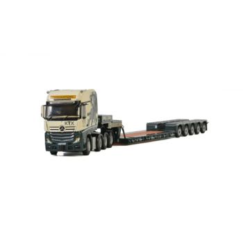 WSI01-2855 - MERCEDES BENZ Actros MP4 8x4 SLT avec porte engins KTX