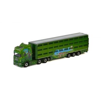 WSI01-2867 - SCANIA R Highline avec bétaillère3 essieux P BJORK