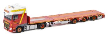 WSI01-3181 - DAF XF SSC 4x2 avec plateau extensible 3 Essieux Alb. SWIJNENBURG