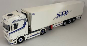 WSI01-3218 - SCANIA S Highline CS20H 4x2 avec remorque frigo 3 Essieux STB