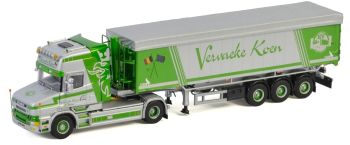 WSI01-3289 - SCANIA Série 4 Torpedo Topline 4x2 avec remorque bachée 3 Essieux VERVAEKE KOEN