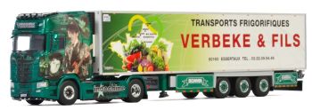 WSI01-3374 - SCANIA S Highline CS20H 4x2 avec remorque frigo 3 Essieux VERBEKE & FILS