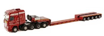 WSI01-3382 - MERCEDES Actros MP5 SLT 10x4 avec pore engins surbaissé 5 Essieux JAN COESENS