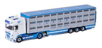 WSI01-3405 - DAF XF SSC My2017 4x2 avec remorque Bétaillère 3 Essieux ISOARDI