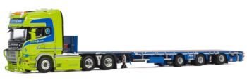 WSI01-3418 - SCANIA R13 Topline 6x4 avec Plateau 3 Essieux NORDIC CRANE