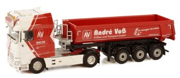 WSI01-3499 - DAF XF SSC My2017 4x2 avec benne 3 Essieux ANDRE VOSS