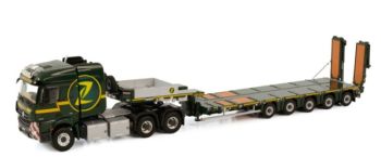WSI01-3559 - MERCEDES Arocs MP4 6x6 avec porte engins NOOTEBOOM 5 Essieux ZWISSIG AG