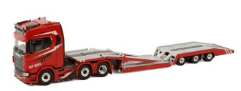 WSI01-3585 - SCANIA S Highline 6x2 avec remorque transport de véhicules 3 Essieux GEURTS