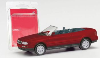 HER012287-006 - AUDI 80 Cabriolet rouge En Kit
