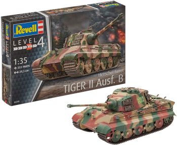 REV03249 - Char TIGERII AUSF.B Tourelle de HENSCHEL à assembler et à peindre