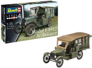 REV03285 - Ambulance MODEL T 1917 à assembler et à peindre