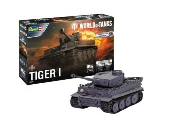 REV03508 - Char Tiger I WORLD OF TANKS à assembler et à peindre