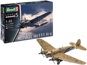REV03863 - Avion Heinkel HE111 H-6 à assembler et à peindre