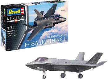 REV03868 - Avion de chasse F-35A Lightning II à assembler et à peidnre