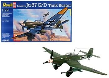REV04692 - Avion Junkers Ju 87 G/D Tank Buster à assembler et à peindre