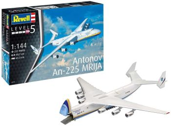 REV04958 - Avion Antonov AN-225 Mrija niveau 5 à assembler et à peindre