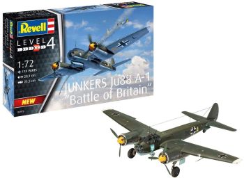 REV04972 - Avion Junkers Ju 88 A-1 Battle of Britain à assembler et à peindre