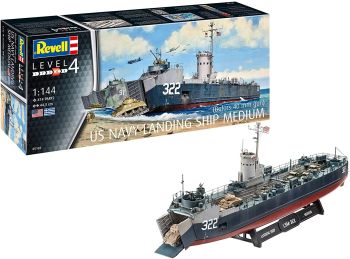 REV05169 - Navire de débarquement de l'US Navy Medium à assembler et à peindre